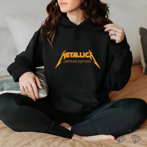 young metal attack scoop neck t shirt