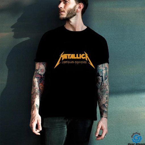 young metal attack scoop neck t shirt