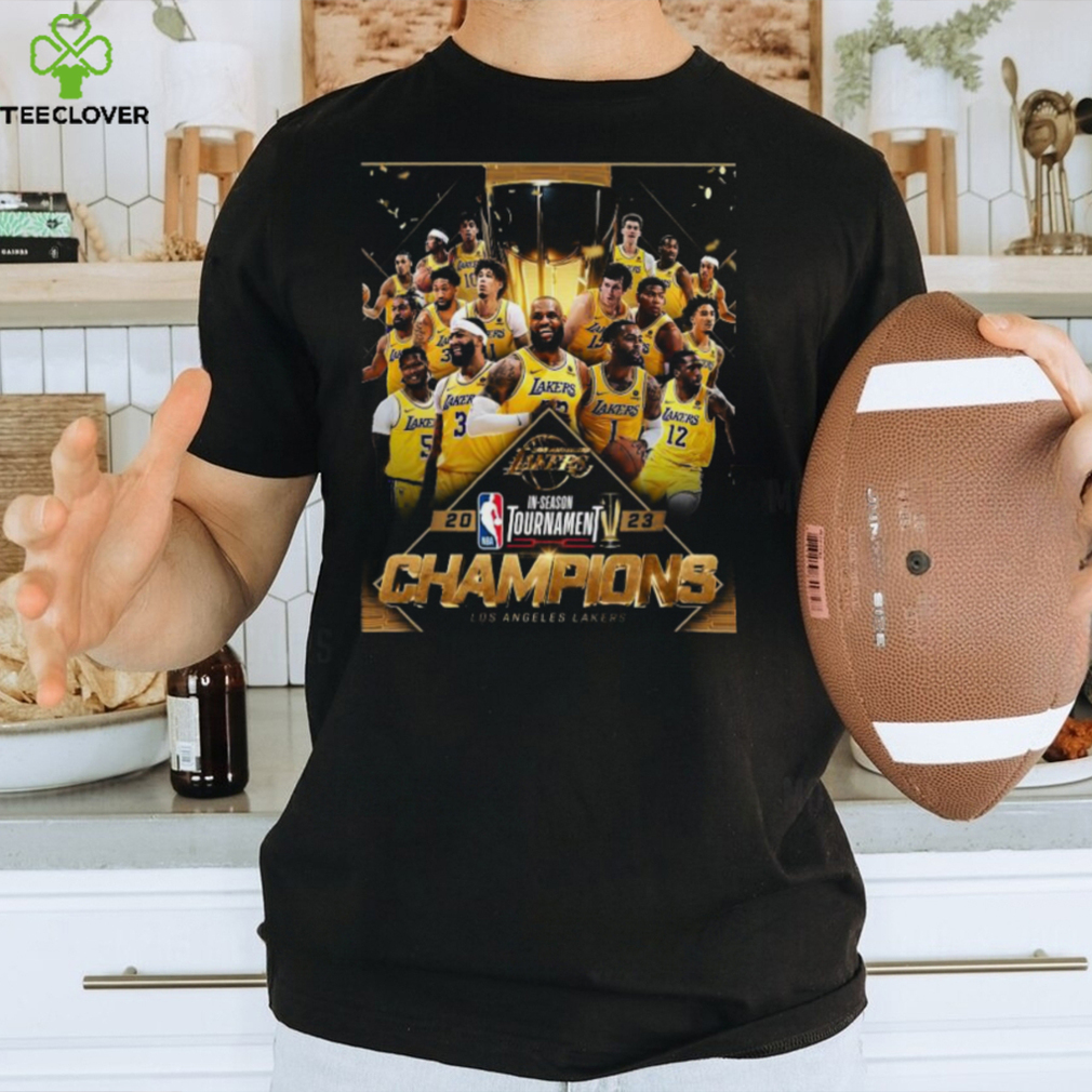 The Lakers Are The First Ever NBA In Season Tournament Champions Shirt The Lakers Are The First Ever NBA In Season Tournament Champions Shirt