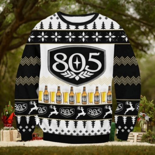 805 Beer Ugly Christmas Sweater