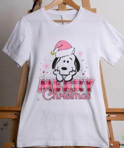 Cute Snoopy Peanut Santa Merry Christmas Shirt