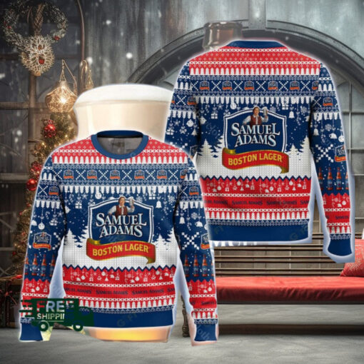 Samuel Adams Boston Lager Ugly Christmas Sweater