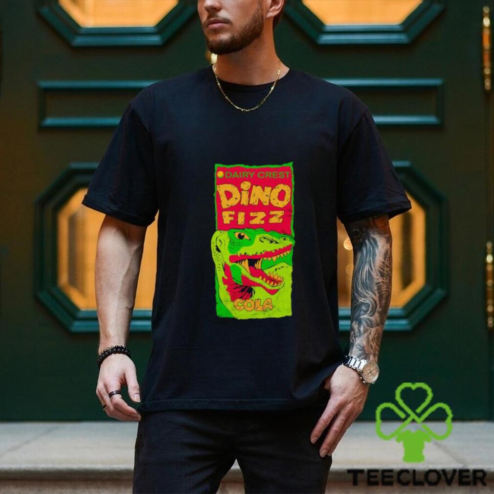 Dairy Crest Dino Fizz Cola shirt Dairy Crest Dino Fizz Cola shirt