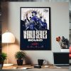 Adolis Garcia 4 Straight MLB Postseason Games With HR Home Decor Poster Canvas
