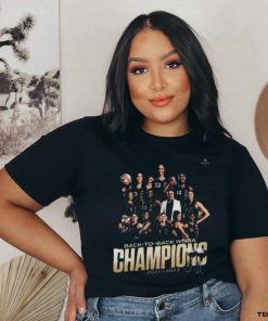 The las vegas aces win their second straight wnba championship shirt