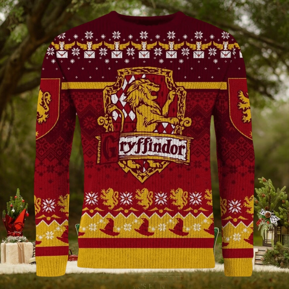 Ten Gifts To Gryffindor Ugly Christmas Sweater