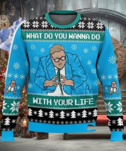 Saturday Night Live Matt Foley What Do You Wanna Do With Your Life All Over Printed Ugly Christmas Sweater Trending Christmas Gift Ideas