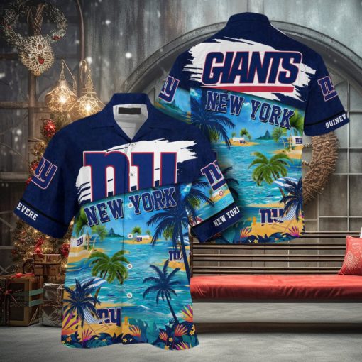 New York Giants NFL Customized Summer Hawaii Shirt For Sports Fans