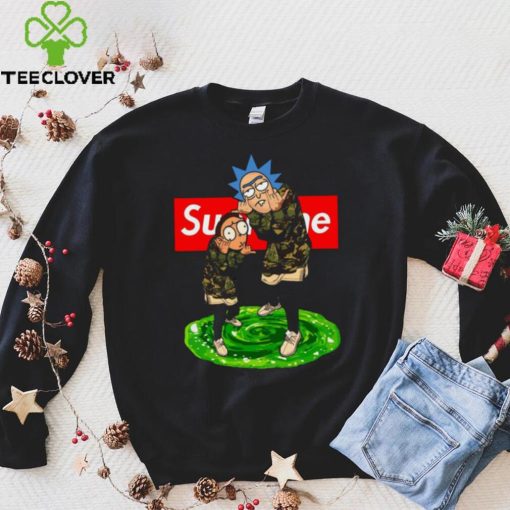 Supreme rick and morty hoodie, sweater, longsleeve, shirt v-neck, t-shirt