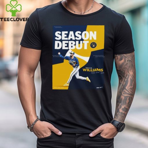 Milwaukee Brewers Devin Williams Season Debut Shirt