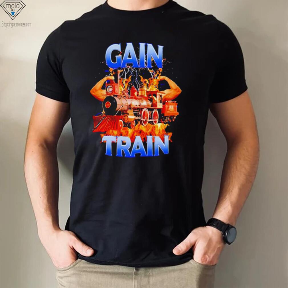 Gain train retro shirt Gain train retro shirt