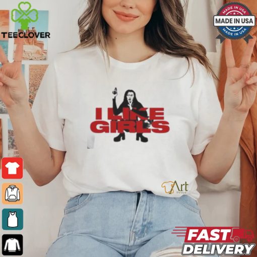 Swan Wearing I Like Girls Rob Apollo 2024 t shirt