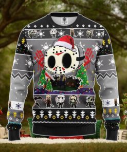 Jason Voorhees Chibi Amazing Gift Ugly Christmas 3D Sweater Christmas Gift For Men And Women