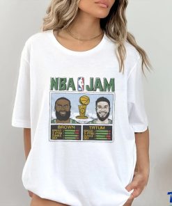 Jayson Tatum & Jaylen Brown Boston Celtics 2024 Nba Finals Champions Nba T Shirt