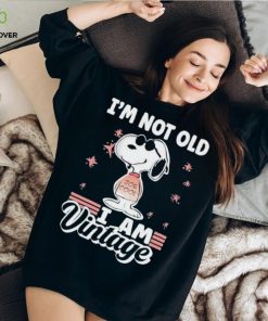 Snoopy I’m not old I am Vintage 2023 Shirt