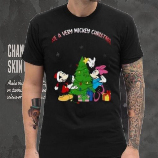 Disney Minnie Mouse And Christmas Tree T Shirt, Minnie Mouse Christmas Shirt