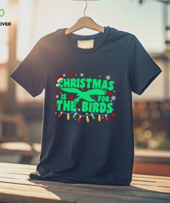 Happy Xmas Philadelphia Eagles football Christmas is for the birds Christmas lights hoodie, sweater, longsleeve, shirt v-neck, t-shirt