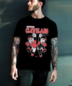 Official Super Cleveland Bros Mario T shirt 1 Official Super Cleveland Bros Mario T shirt