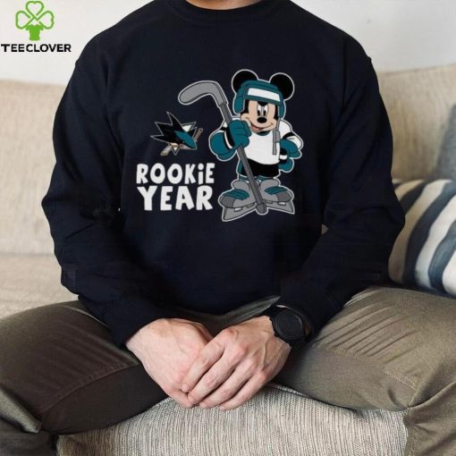 Mickey Mouse Toddler San Jose Sharks Disney Rookie Year hoodie, sweater, longsleeve, shirt v-neck, t-shirt