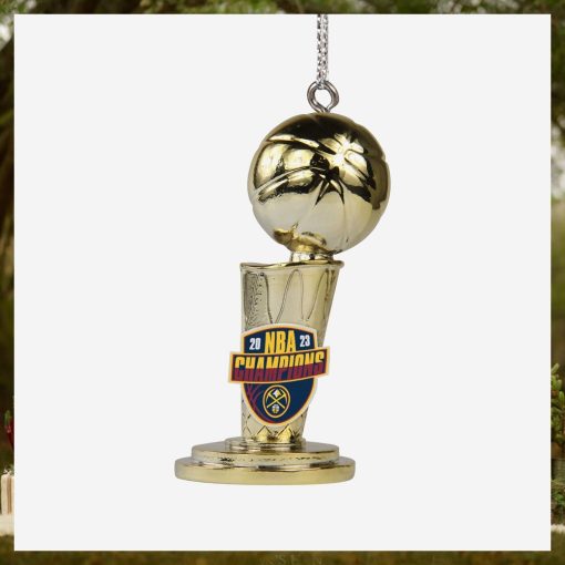 Denver Nuggets 2023 NBA Champions Trophy Ornament