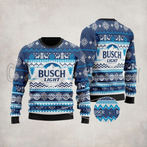Busch Light Ugly Sweater