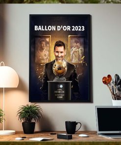 Lionel Messi Wins Eighth Ballon D’Or And Builds On His Record Home Decor Poster Canvas