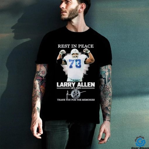 Rest In Peace Larry Allen Thank You For The Memories Shirt