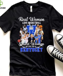 Real Women Love Basketball Smart Women Love The Kentucky Shirt