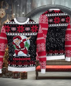 Montreal Canadiens Fans Santa Claus Ugly Christmas Sweater Gift