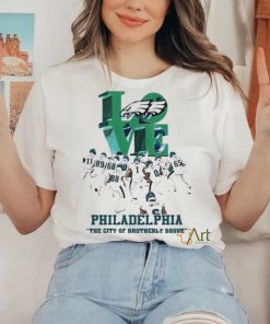 Love philadelphia the city of brotherly shove 2023 shirt