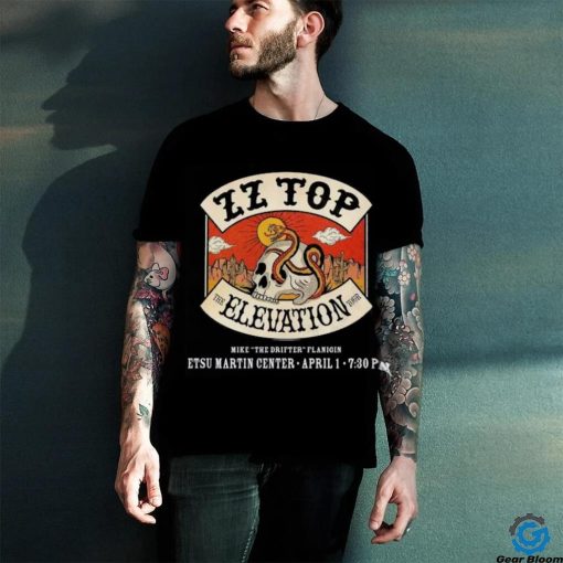 zz top the elevation tour 2024 shirt