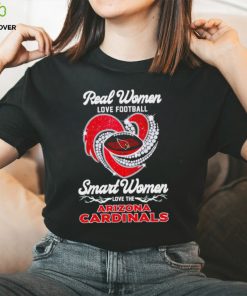 Real women love football smart women love the Arizona Cardinals football heart logo shirt 2 Real women love football smart women love the Arizona Cardinals football heart logo shirt