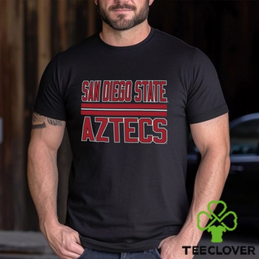 ‘47 Men’s San Diego State Aztecs Black Block Stripe T Shirt