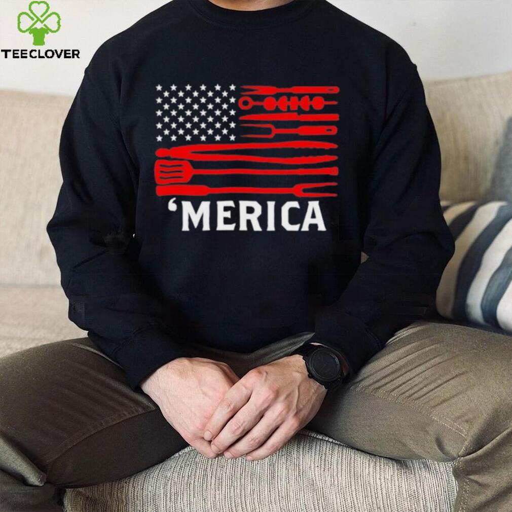 ‘Merica BBQ Flag hoodie, sweater, longsleeve, shirt v-neck, t-shirt