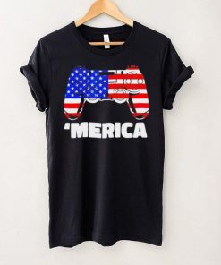 ‘Merica video game American flag shirt