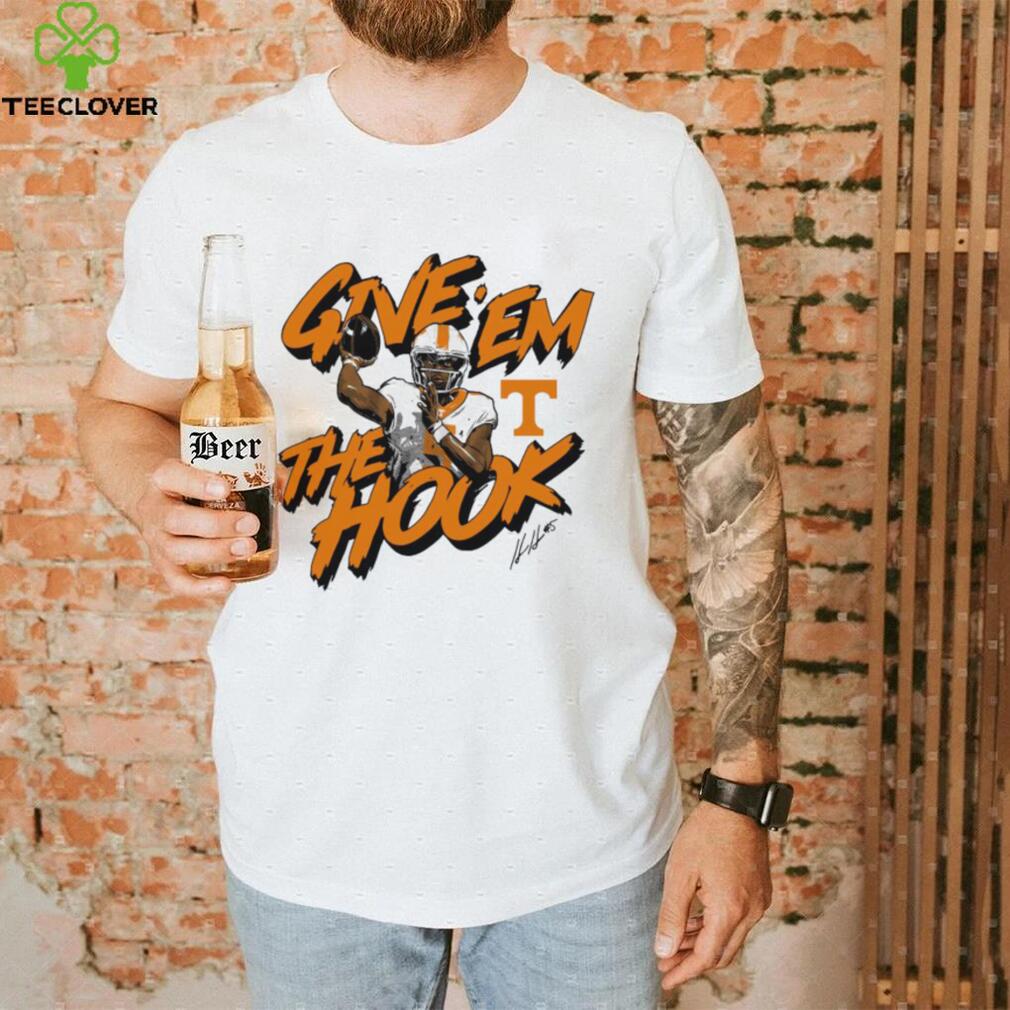 ‘Tennessee Football Hendon Hooker Give ’em The Hook Signature Shirt