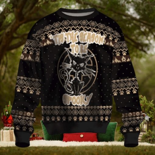 ‘Tis The Season To Be Spooky Ugly Christmas Sweater