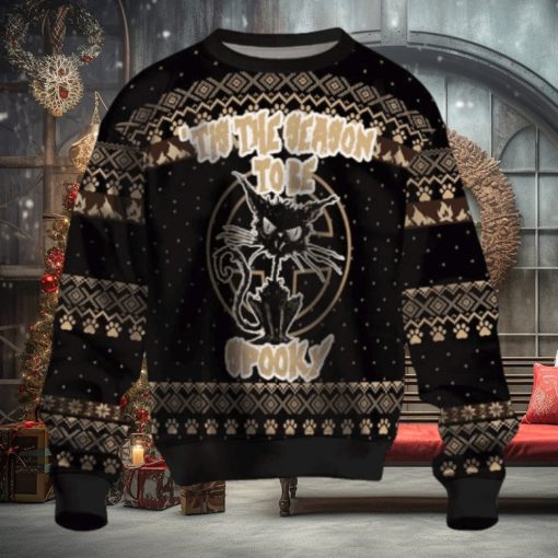 ‘Tis The Season To Be Spooky Ugly Christmas Sweater